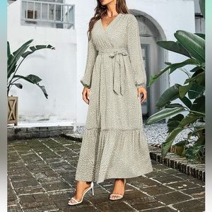 Summer Floral Dress Boho Short Sleeve Casual Dress